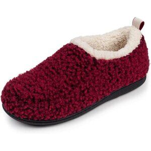 Women's Nomad Slipper with Memory Foam, Wine Red